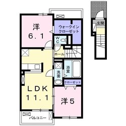 シエルの物件間取画像